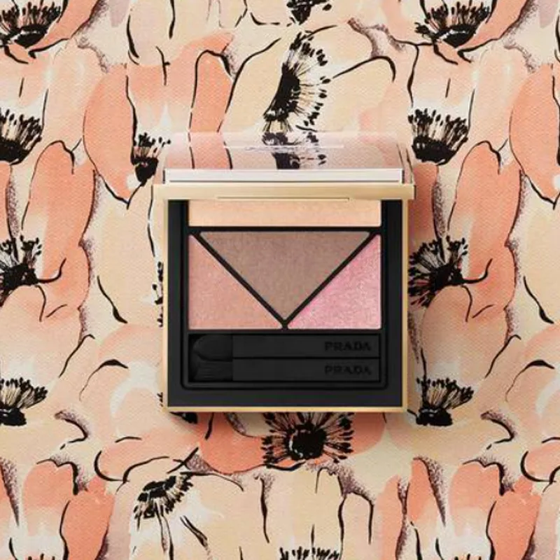 PRADA Летний лимитированный набор теней для век Eye Enhancing, #07 PEONY — фото 4
