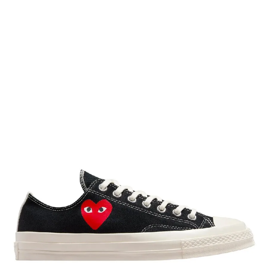 Кроссовки Comme Des Garcons Play X Converse Heart, размер бренда 8 (американский размер 9), черный