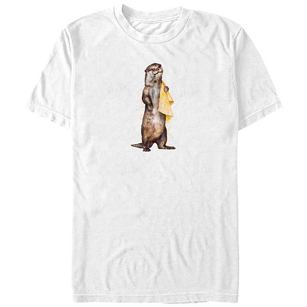 

Футболка Big & Tall с принтом "Выдра отдыхает" Licensed Character