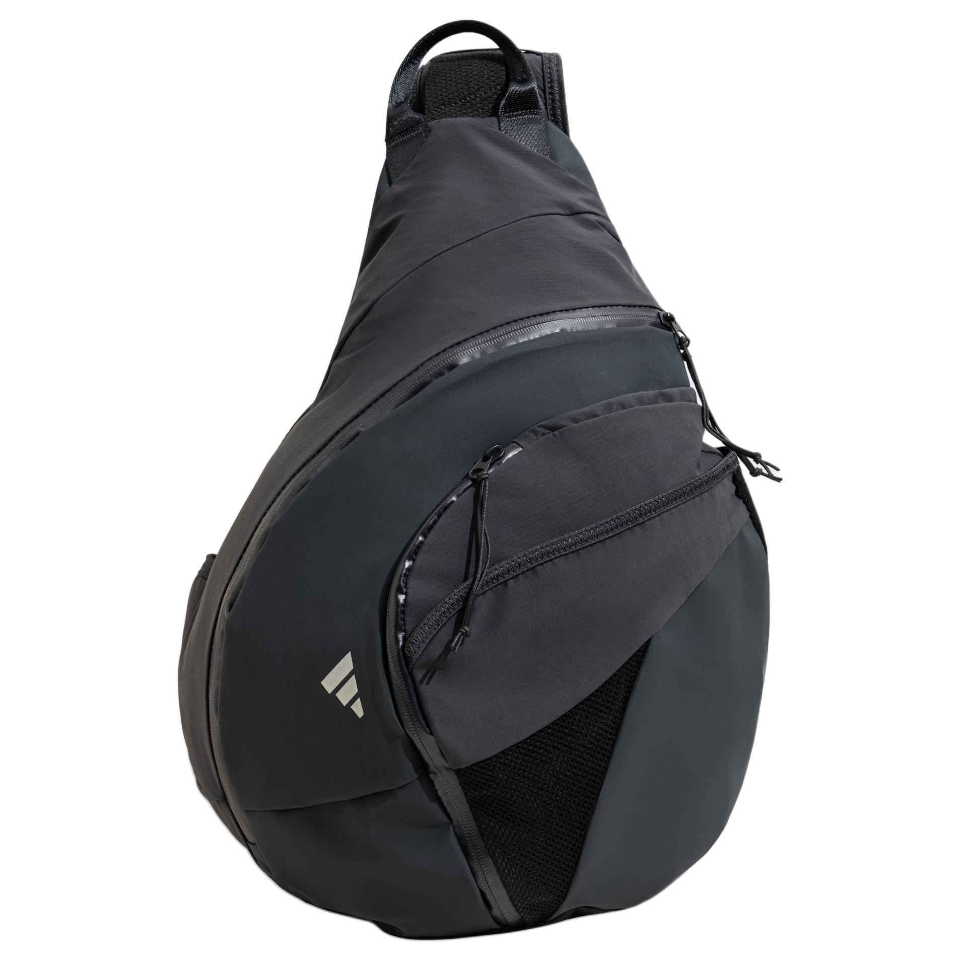 

Adidas Переработанный нейлоновый слинг-бак для мужчин черный, Black