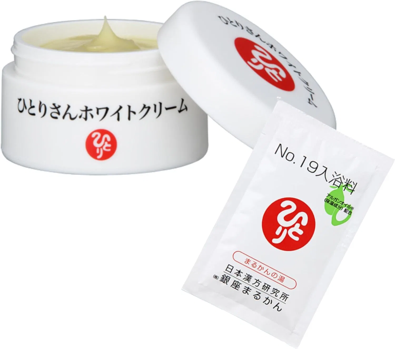 Крем для тела Ginza Marukan White Cream Bathing 1 набор, 31 г, оранжевый