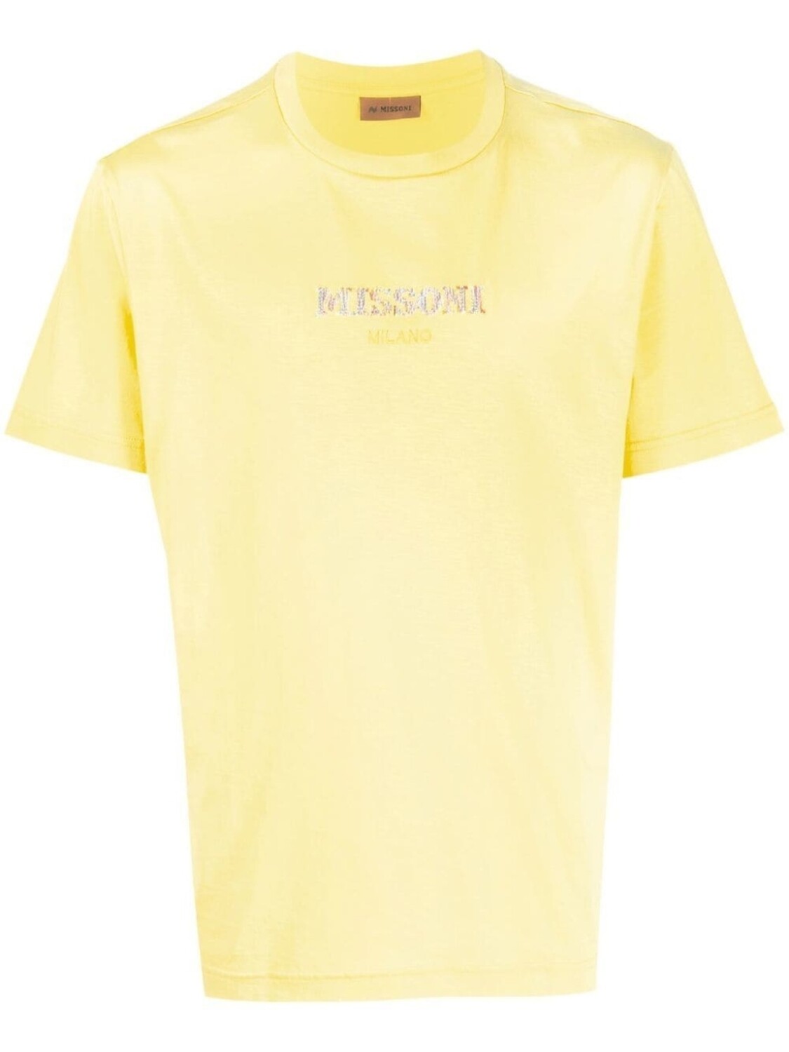 

Missoni футболка с логотипом, желтый