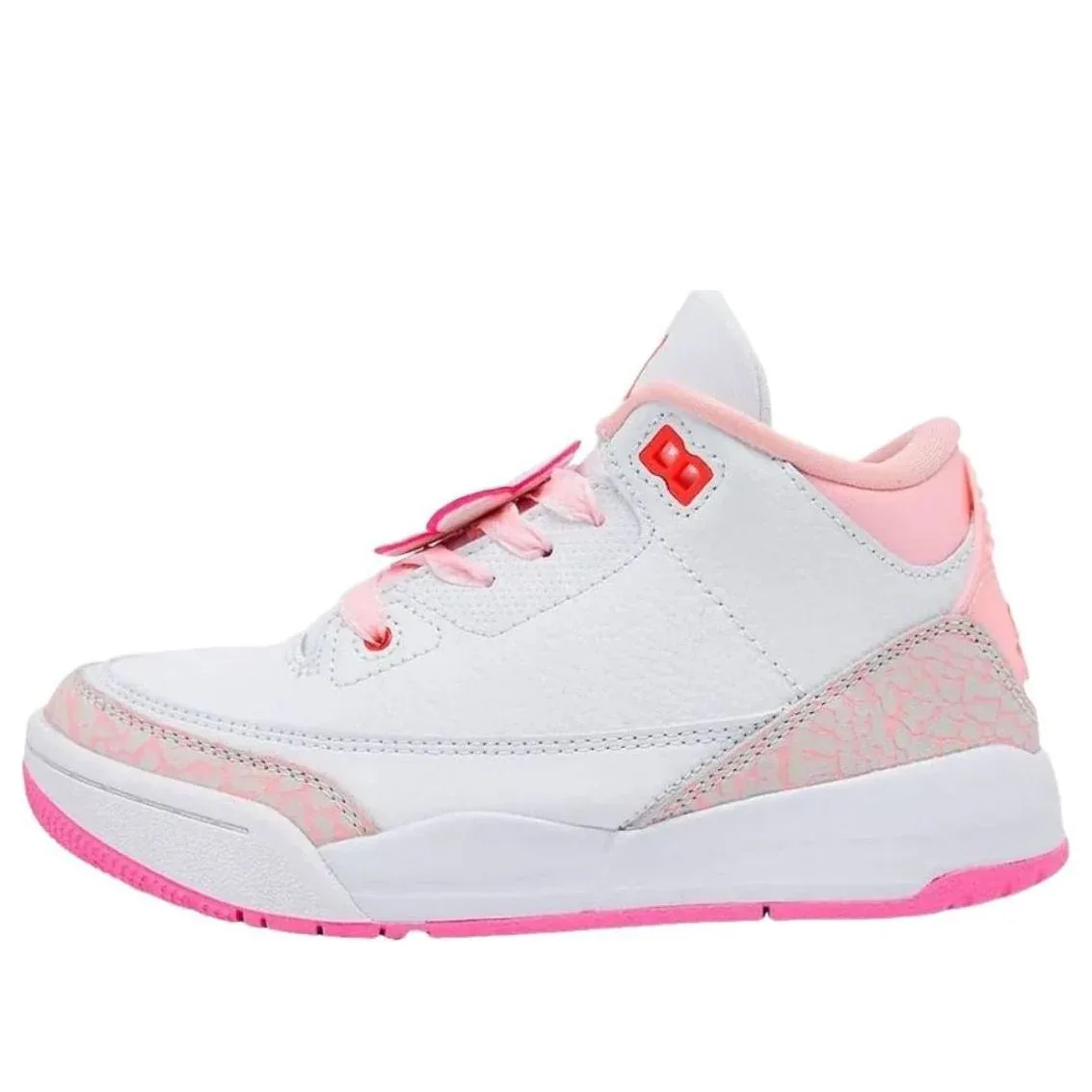 Кроссовки (GS) Air Jordan 3 'Spring Flowers', белый