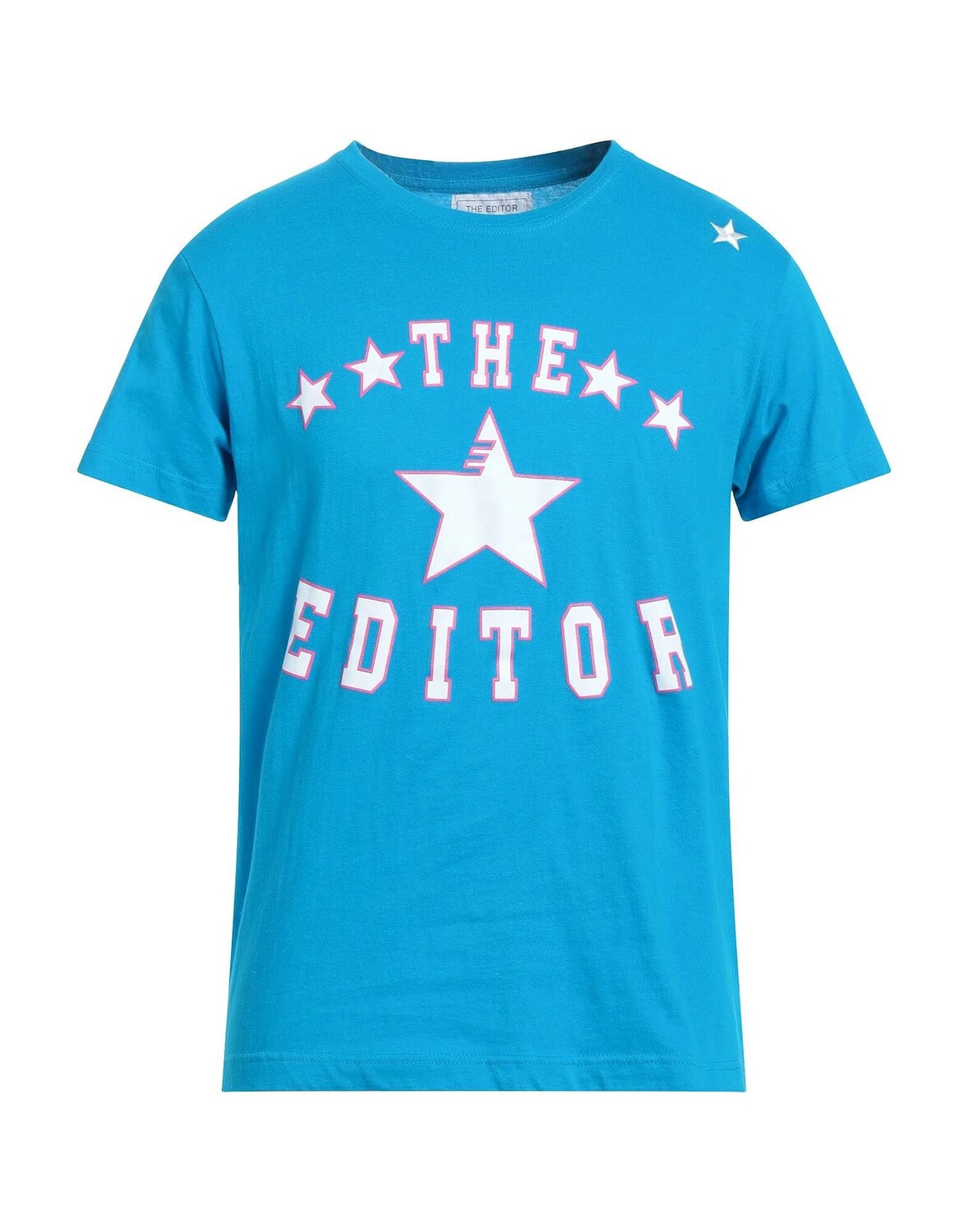 

Футболка The Editor, лазурный