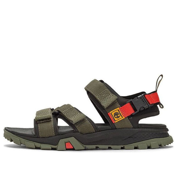 

Сандалии garrison trail sandals 'olive green black' Timberland, зеленый