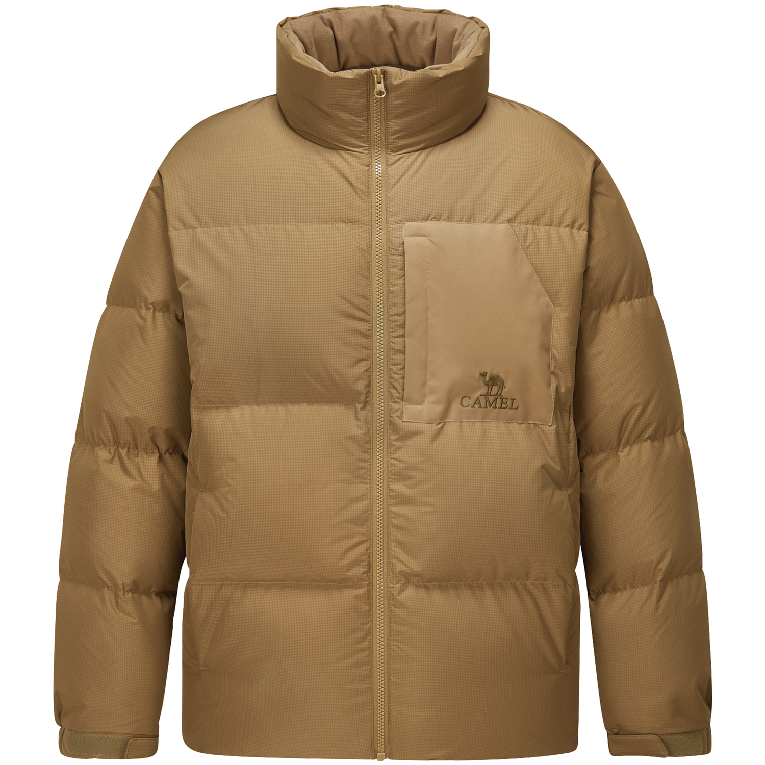 

CAMEL Теплая флисовая серия пуховик мужской, Papaya Brown