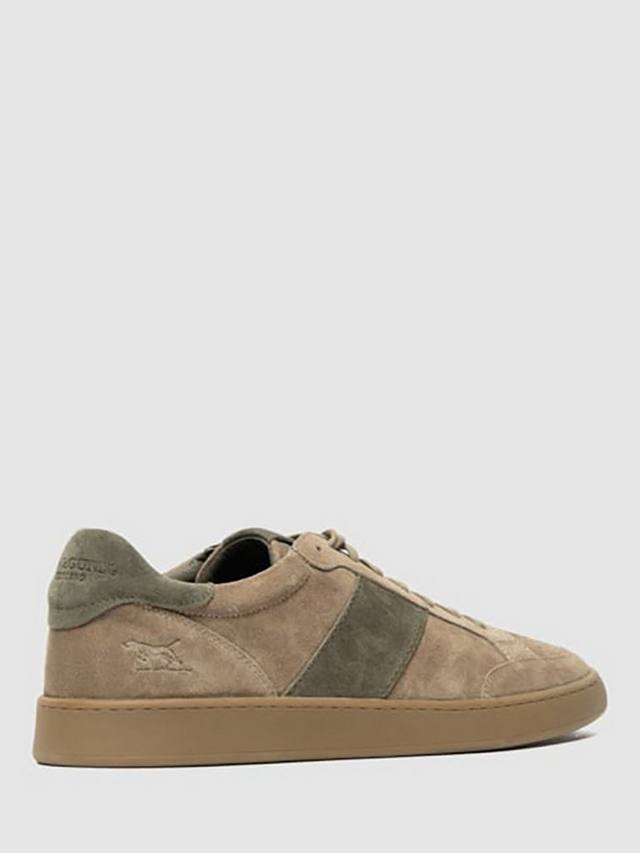 Saxon Lace Up замшевые кроссовки Rodd & Gunn, Stone/Olive — фото 3