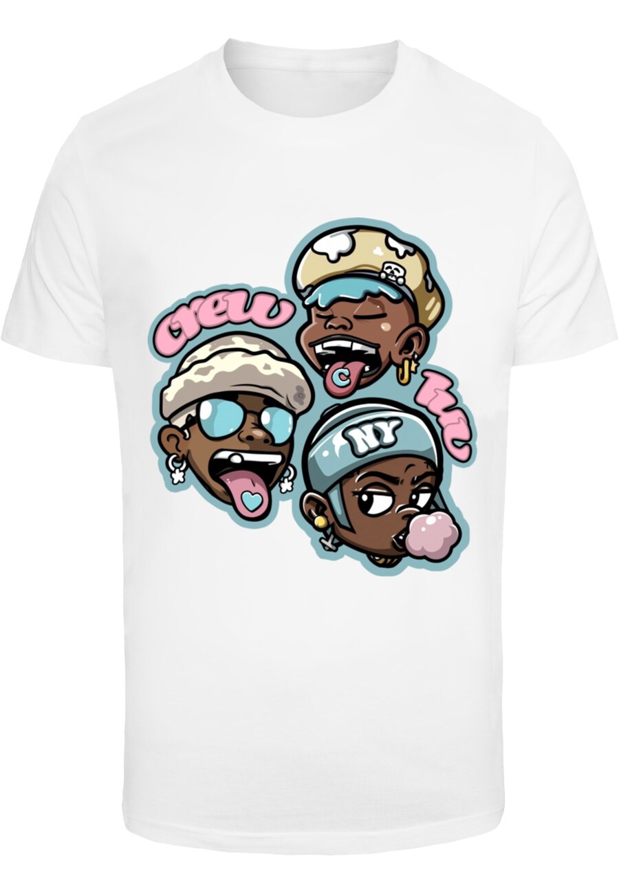 

Рубашка Mister Tee Crew Luv, белый