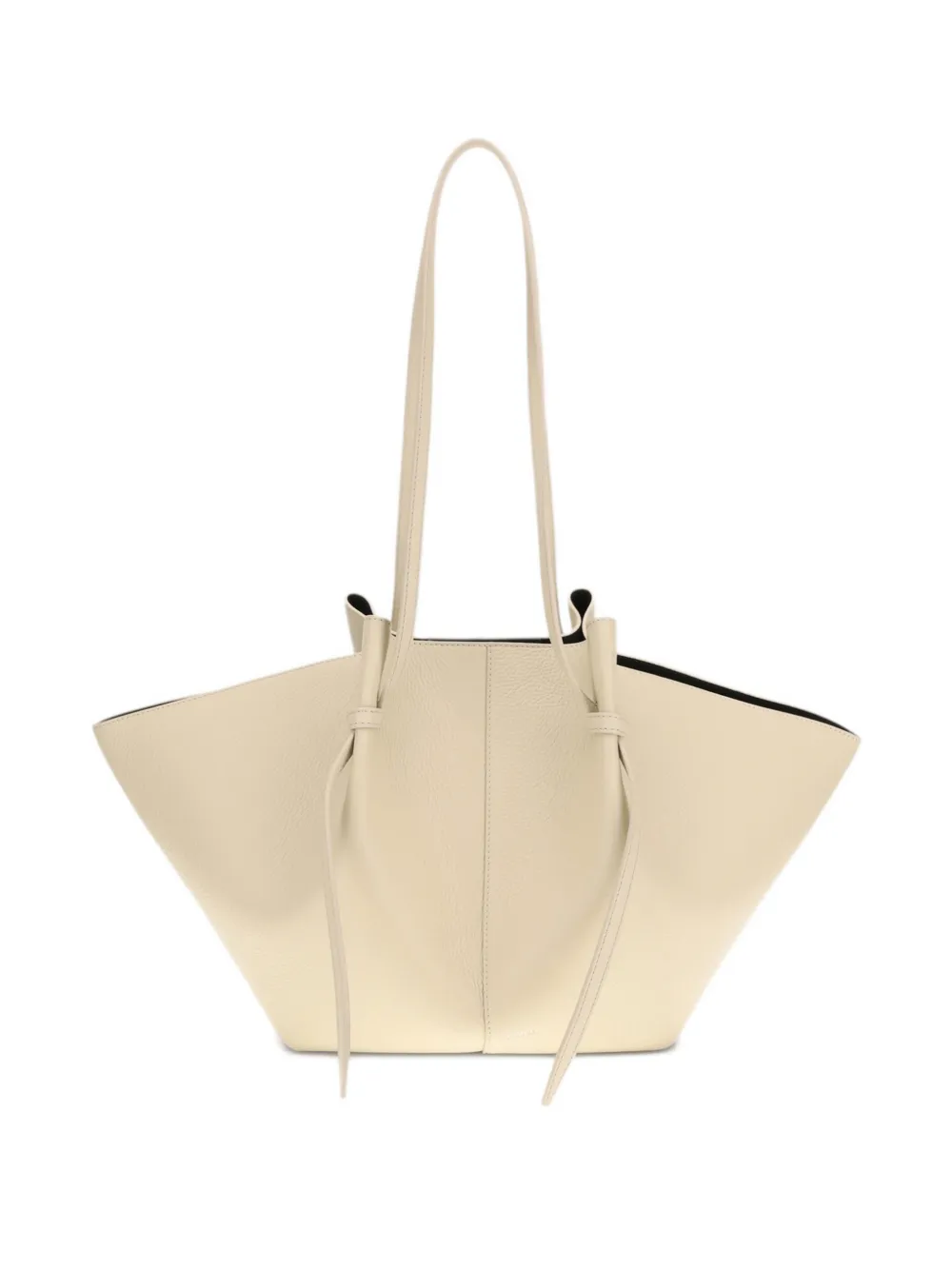 

Большая кожаная сумка Mochi на плечо Yuzefi, кремовый