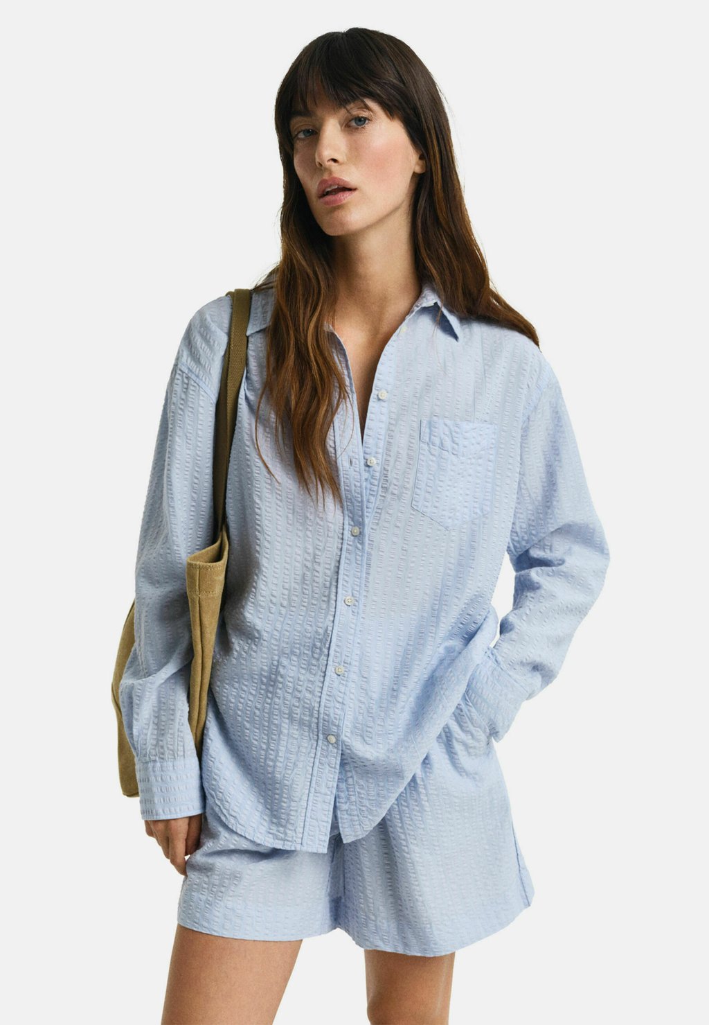 

Рубашка TONAL STRIPED GANT, синий
