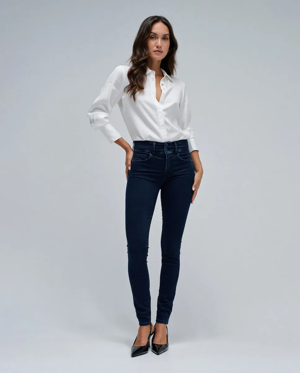 

Женские джинсы-скинни с секретным китайским пуш-ап Salsa Jeans, синий