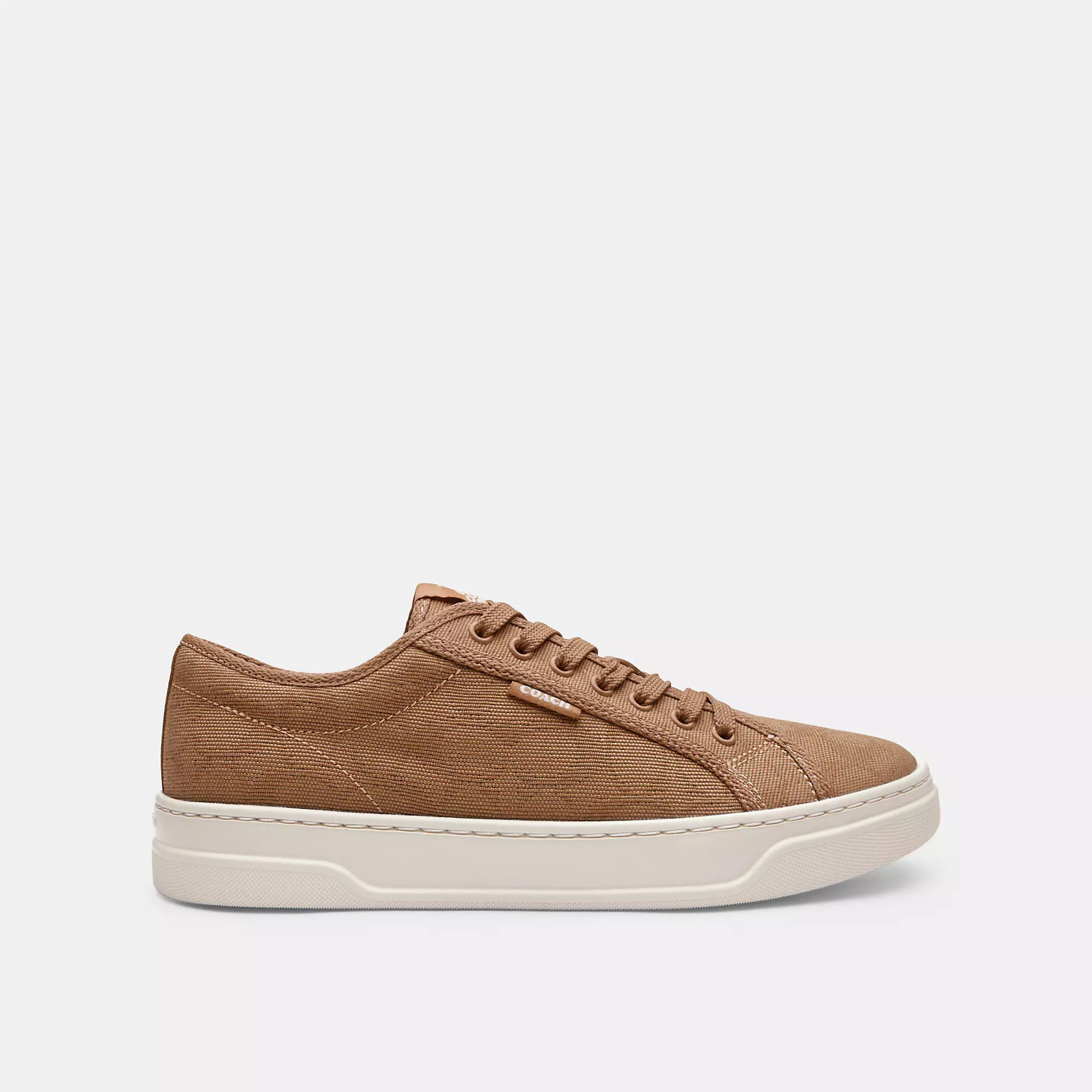 Кроссовки из холста Coach Outlet, Chalk — фото 2