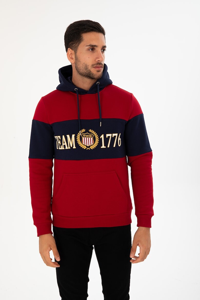 

Толстовка Andro с надписью Red, White And Blue, красный