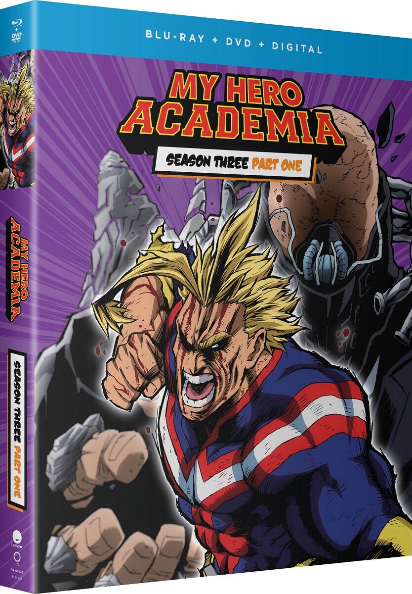 

Blu-Ray диск My Hero Academia - Season 3 Part 1 Standard Edition Blu-ray + DVD