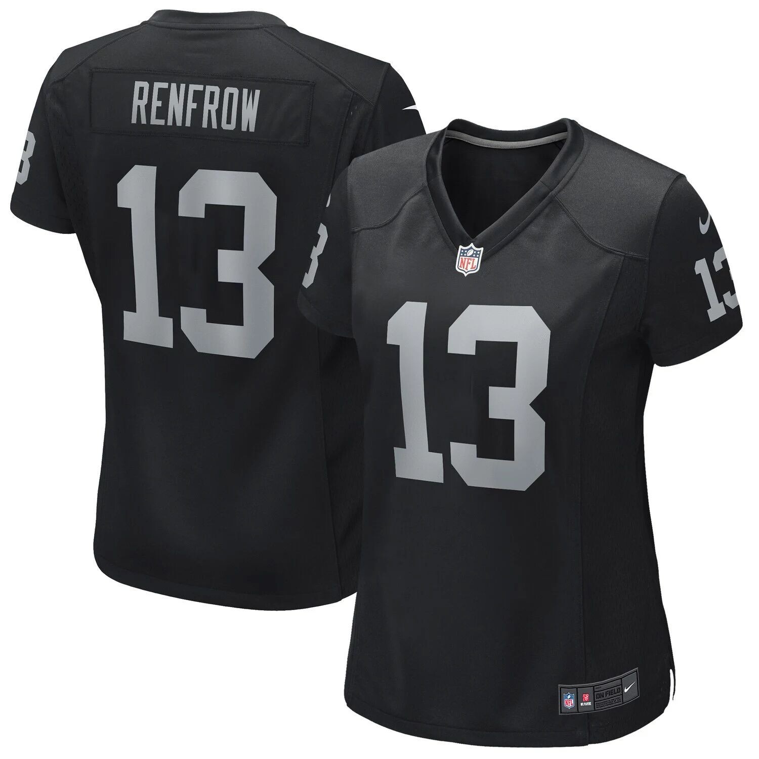 

Женский черный трикотаж Nike Hunter Renfrow Las Vegas Raiders Game Player Nike
