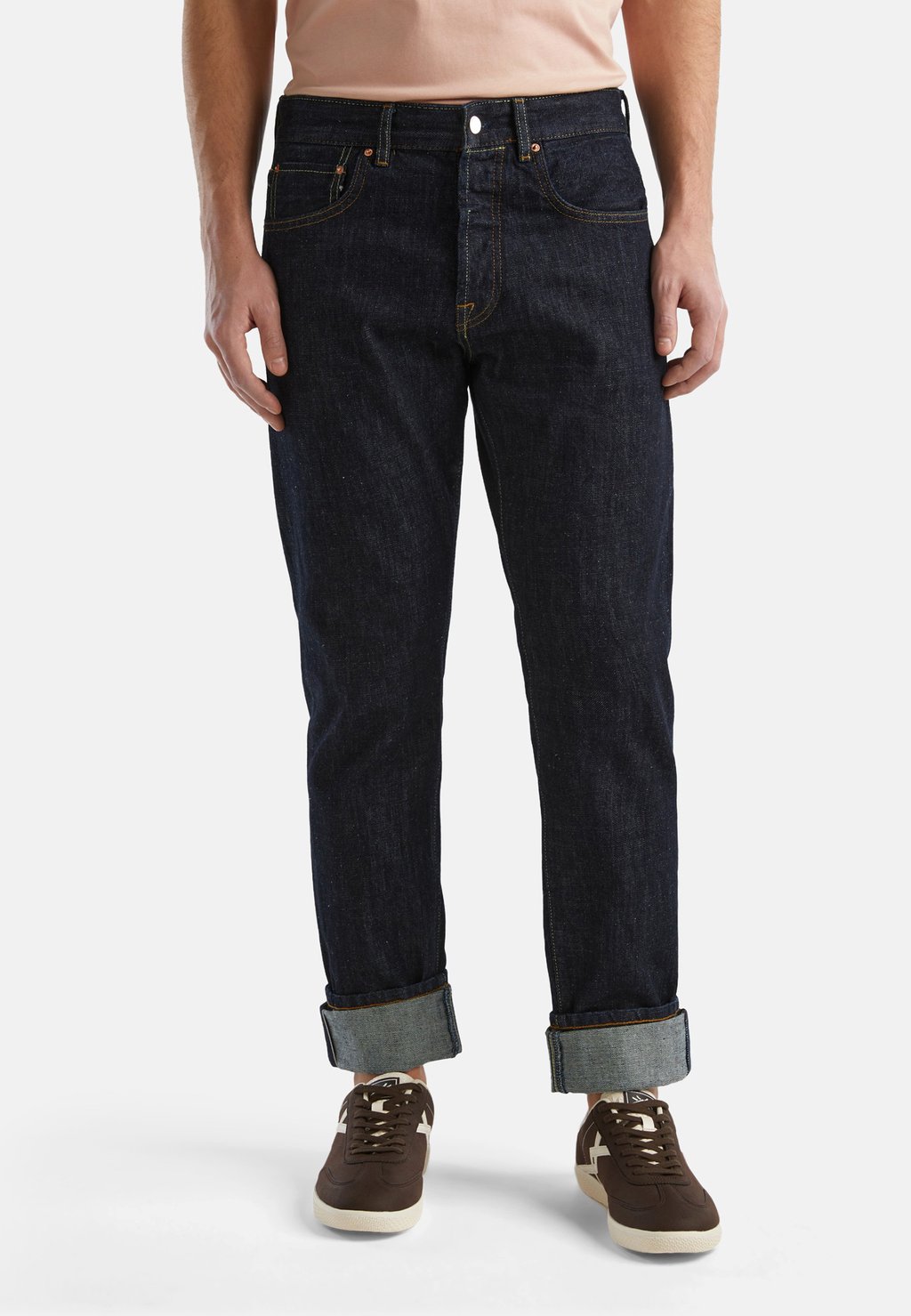 

Джинсы прямого кроя SELVEDGE United Colors of Benetton, синий