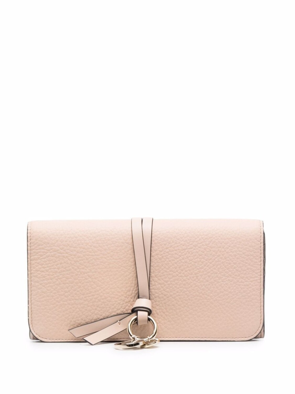 

Фактурный кошелек Alphabet Chloé, розовый