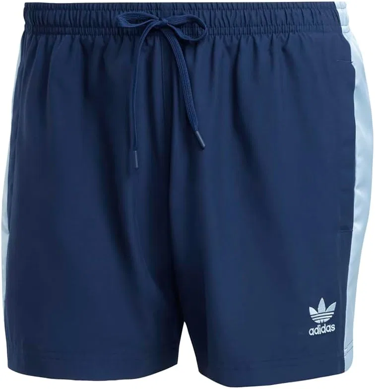 Плавки Adidas Mens Adicolor 5 Inch Casual Swimwear - Blue
