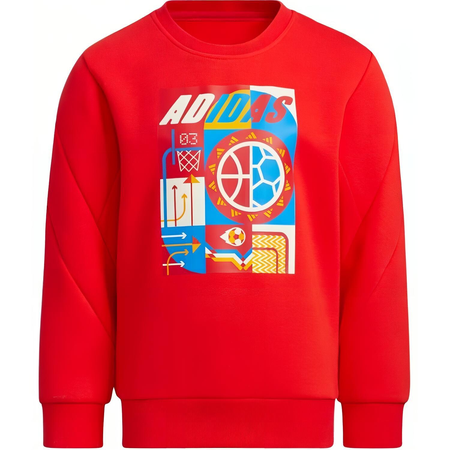 

Детская толстовка Adidas, красный
