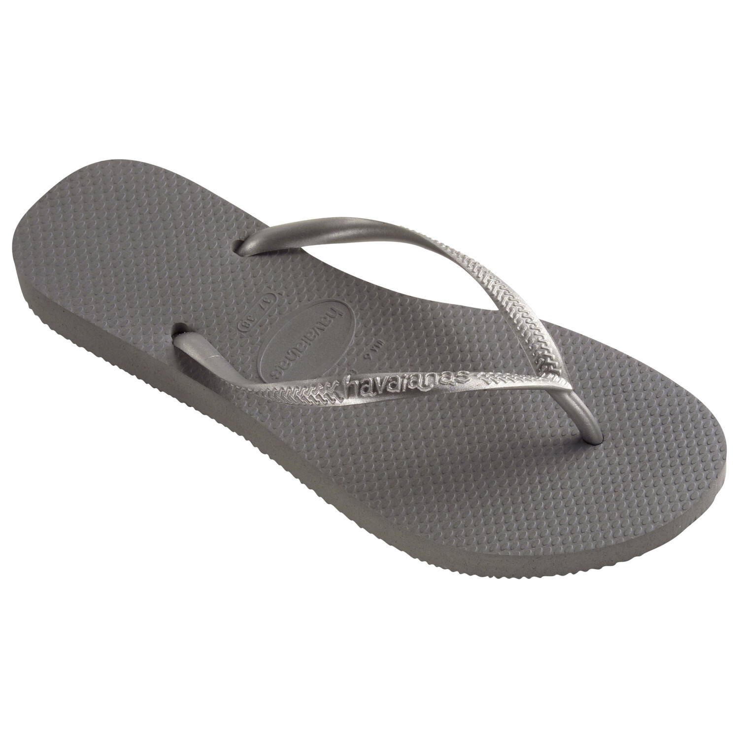

Сандалии Havaianas Women's Slim, цвет Steel Grey