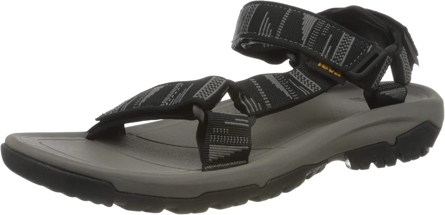 Мужские сандалии Teva Hurricane XLT, черный/черный/серый — фото 3
