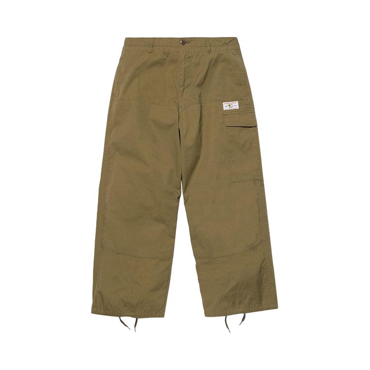 

Брюки Human Made Military Easy Pants Olive Drab, зеленый