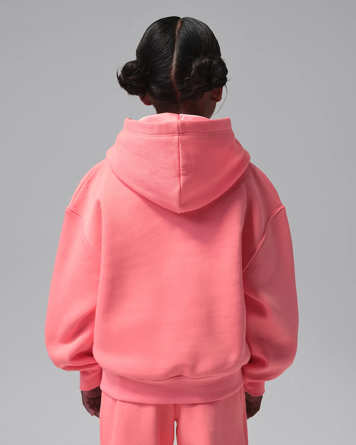Детская толстовка Jordan Brooklyn Fleece, Pink — фото 2