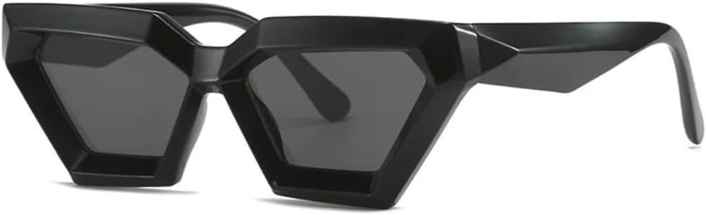 

Женские солнцезащитные очки в винтажном стиле, мужские солнцезащитные очки «кошачий глаз», большие солнцезащитные очки класса люкс, женские очки с защитой от УФ-излучения UV400 SZVVBKK, Black