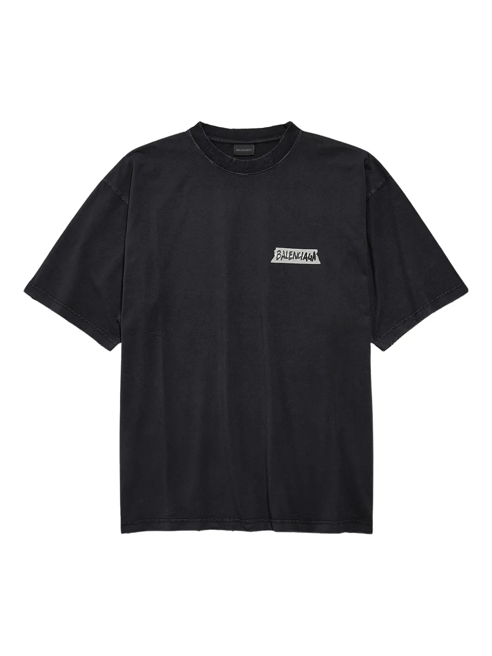 

Футболка с логотипом Balenciaga, черный