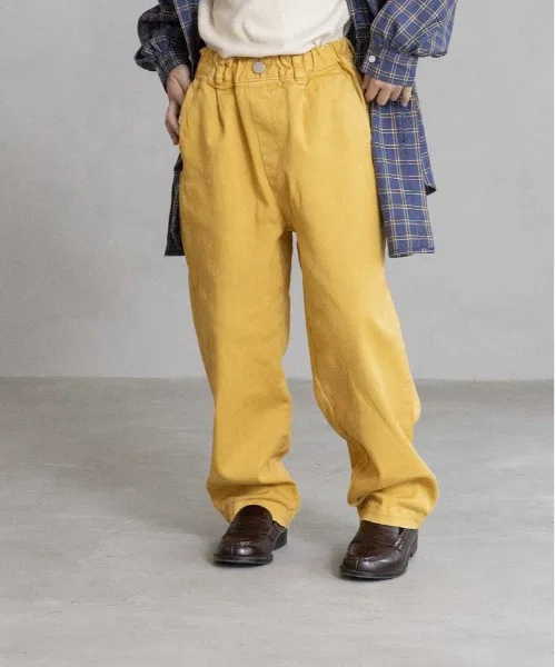 Детские брюки ARCH & LINE TWILL CREW PANTS — фото 4