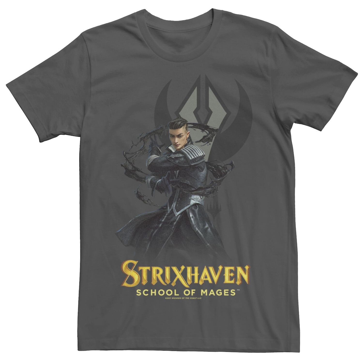 

Мужская футболка Magic The Gathering Strixhaven The School Of Mages с портретом Licensed Character