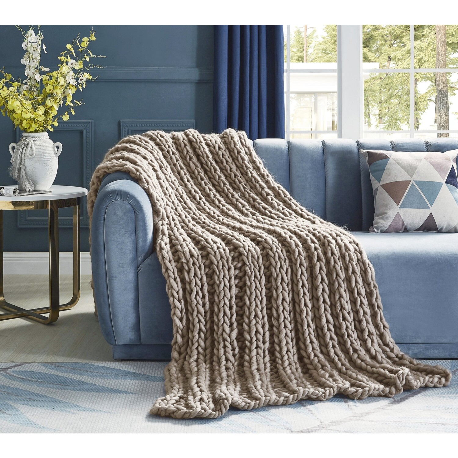 

Плед Cozy Tyme Coronela, цвет Taupe