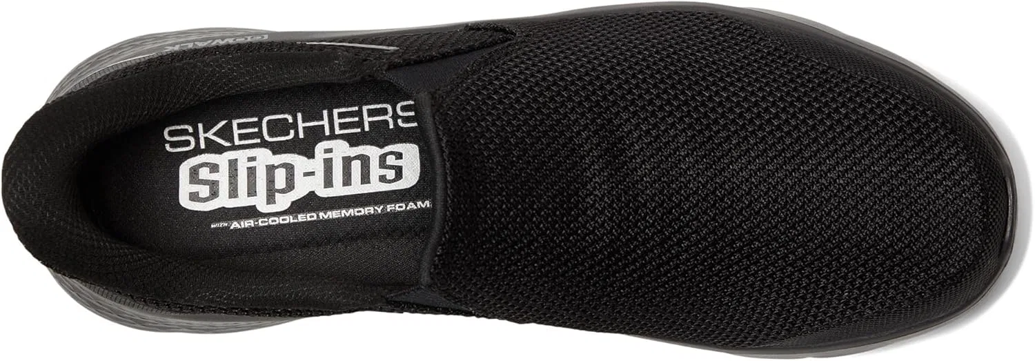 Мужские кроссовки Skechers Go Walk Flex Ojai, Black Textile — фото 2