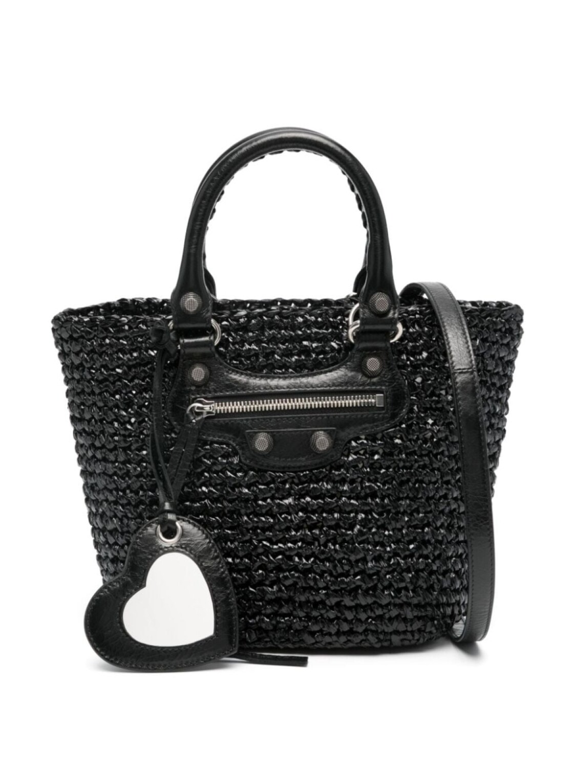 

Маленькая сумка Balenciaga Le Cagole Panier, черный