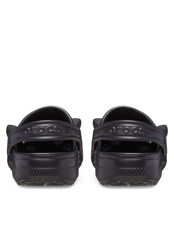 Шлепанцы Classic Glow Black Cat Clog K 210387 Crocs, черный — фото 3