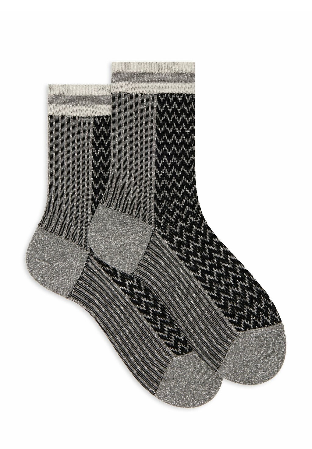 

Носки WITH SPARKLING TWIN-CHEVRON MOTIF Gallo, черный