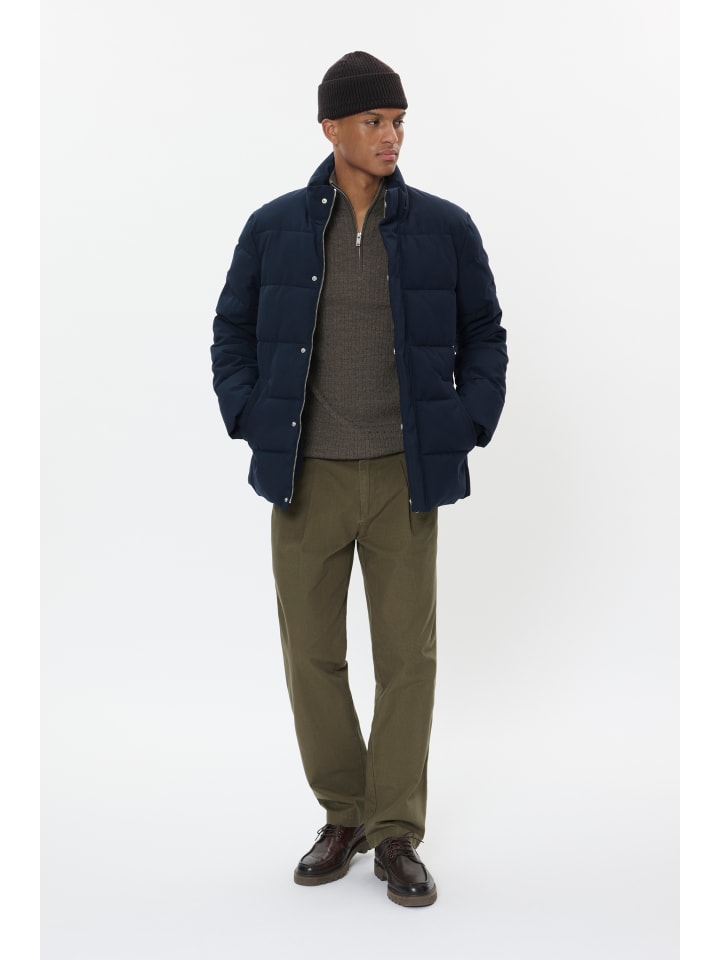 

Matinique Куртка MARomone прямого кроя, темно-синего цвета