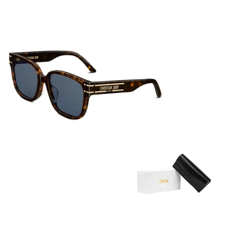 

DIOR Пластиковая оправа бабочка солнцезащитные очки Women's, Tortoiseshell