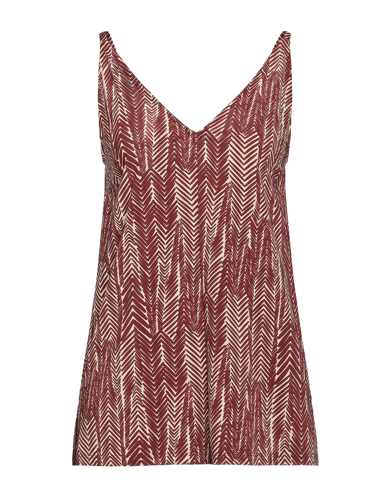 

Топ Siyu, коричневый