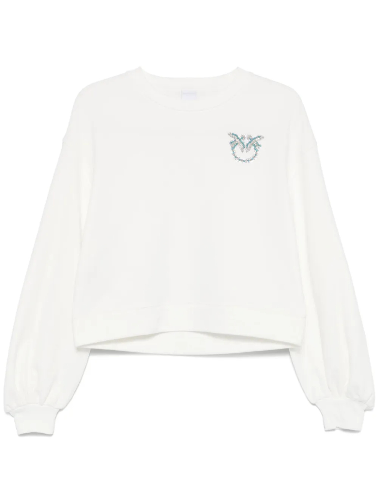 

PINKO хлопковая толстовка, белый