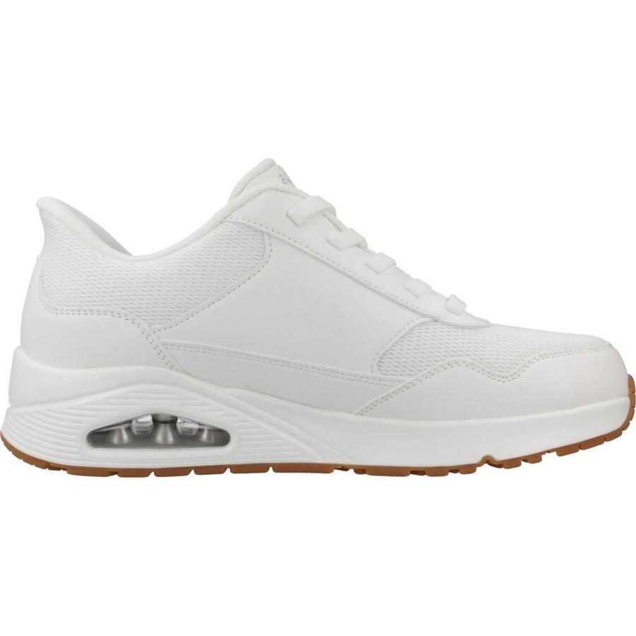 Повседневные туфли SKECHERS 183022-WHT. Кроссовки Skechers. — фото 3
