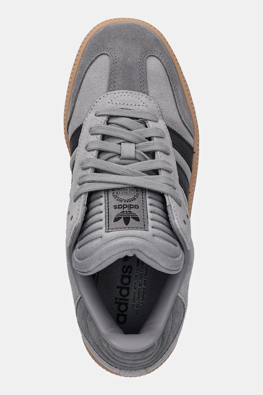 Детские кроссовки SAMBA XLG Adidas Originals, серый — фото 4