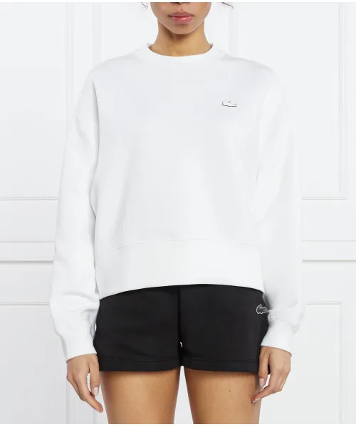 

Толстовка Oversize fit Lacoste, белый