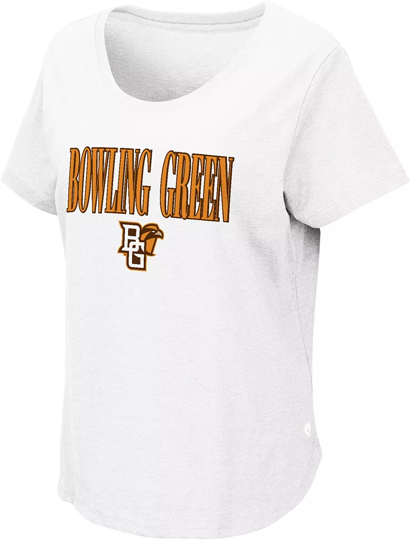 

Женская футболка Colosseum Bowling Green Falcons белая