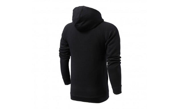 Толстовка Men's Air Jordan Hooded Knit Sports Black Jacket, черный — фото 2