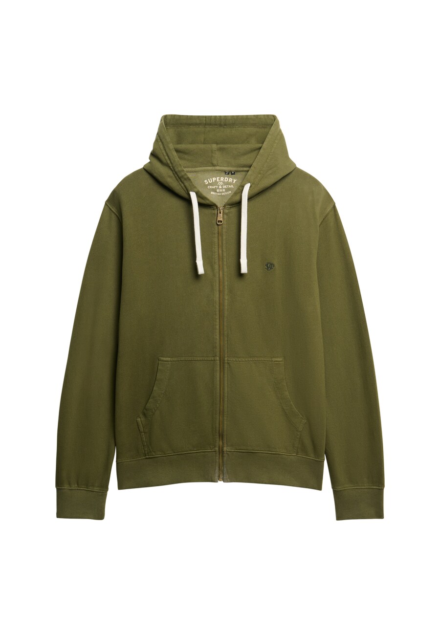 

Худи с капюшоном на молнии Superdry Essential, Olive