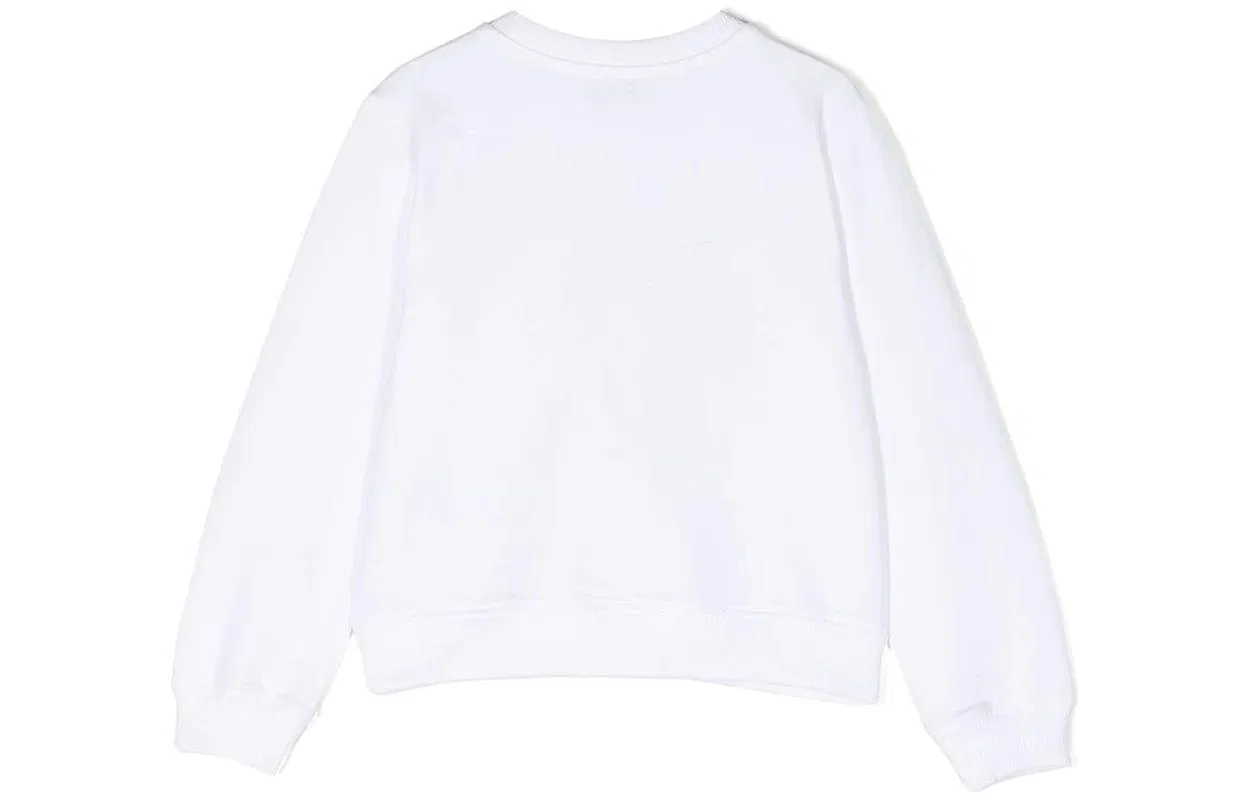 Детский свитшот с круглым вырезом MOSCHINO, White — фото 3