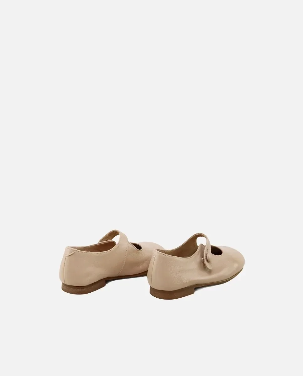 Детские мерседески из мягкой кожи Eli 1957, Camel — фото 3