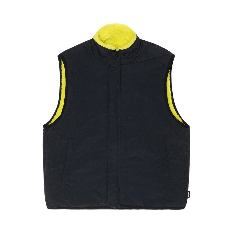Жилет Stussy Sherpa Reversible Vest, разноцветный — фото 3