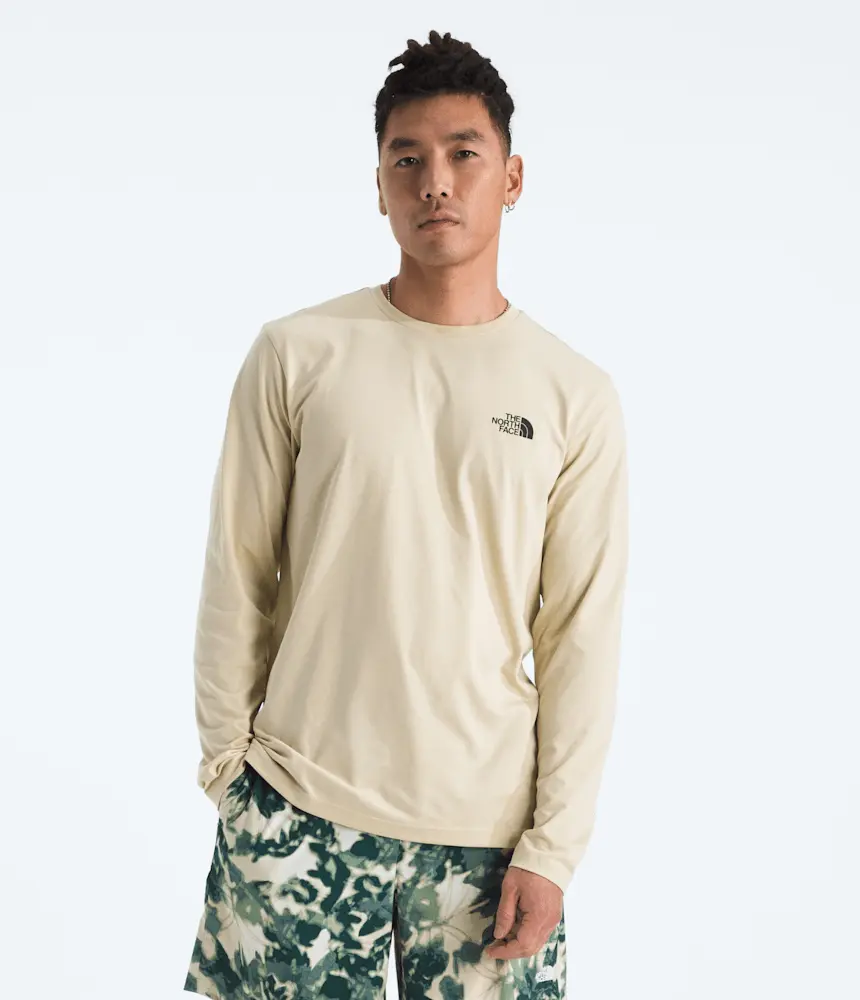 

Мужская футболка Simple Dome с длинным рукавом The North Face, Gravel